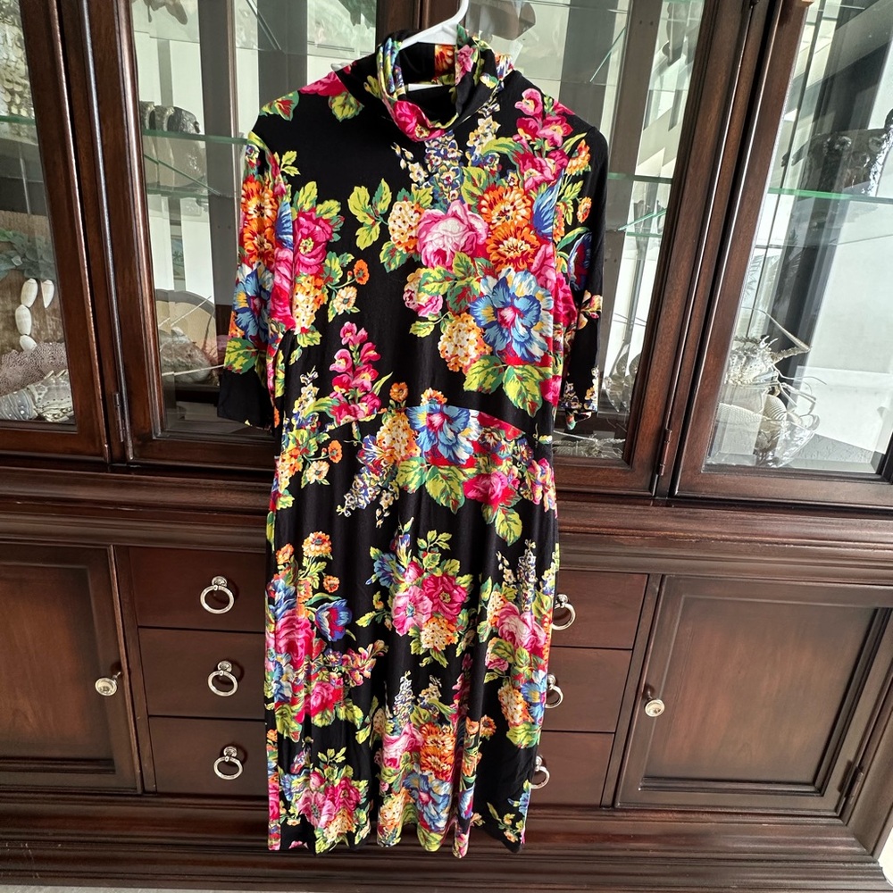 Anthropologie Floral dress
